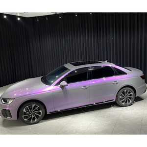 Film de protection de peinture pour voiture en PVC, 1,52 x 17 m, couleur gris rêve, violet charme, film de protection de peinture changeant de couleur, vinyle pour envelopper les voitures, anti-rayures, protection UV - Product Image 5