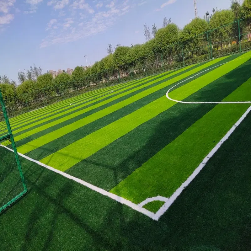 Sepak Bola Filed Turf Cesped Artificial Para Pared Rumput Sintetis Rumput Sintetis Cesped-Artificial Football Turf Grass