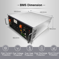 Système de gestion de batterie (BMS) GCE haute tension 80S 256V ±128V 3 fils avec prise centrale 700V 250A pour UPS, neutre CAN RS485 TCP/IP OEM ODM