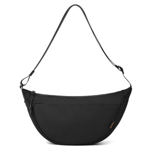 WePower Men's <b>Crossbody</b> <b>Bag</b> Nylon <b>Large</b> Capacity Solid Color Black Gray Dark Blue Everyday Outfits Summer 2025 - Product Image 3