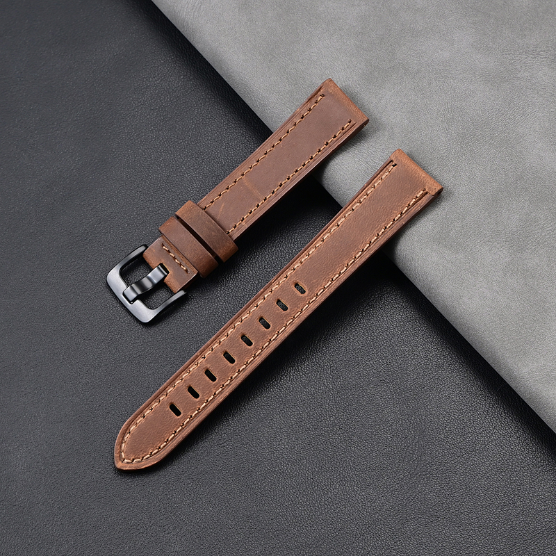Marron clair + boucle argentée