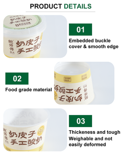Tùy Chỉnh In IML Nhựa Hy Lạp Sữa Chua Nồi Bao Bì Có Thể bịt kín 200Ml Đông Lạnh <span class=keywords><strong>Ice</strong></span> <span class=keywords><strong>Cream</strong></span> Sữa Chua Container Hộp - Product Image 2