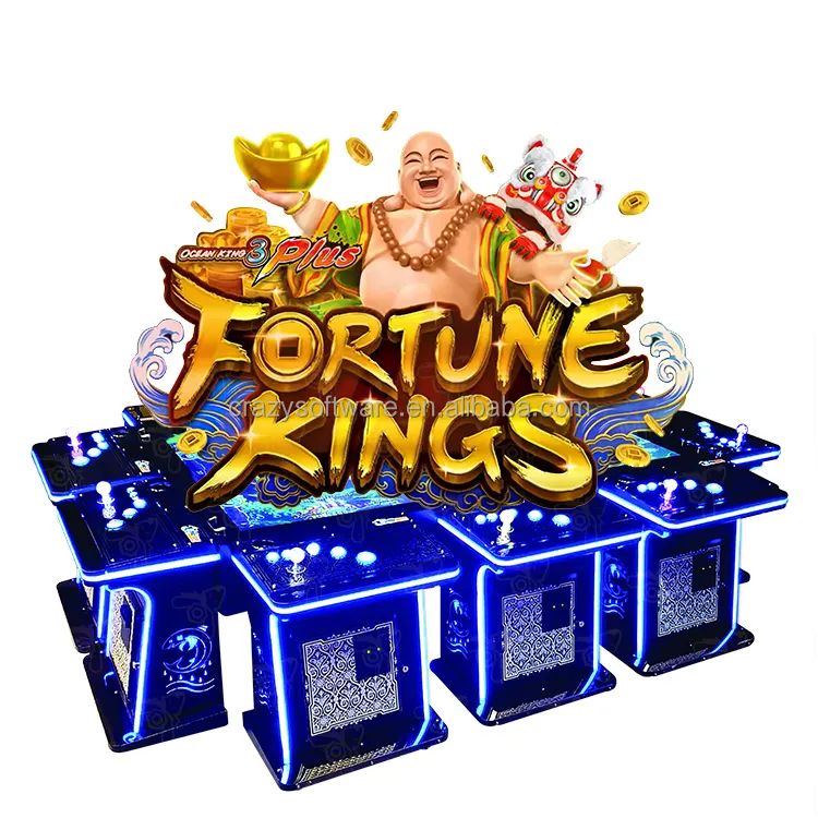 Groothandel Populaire Beste Prijs 10 Spelers Vis Tafel Schieten Arcade Game Machine Fortuin Kings