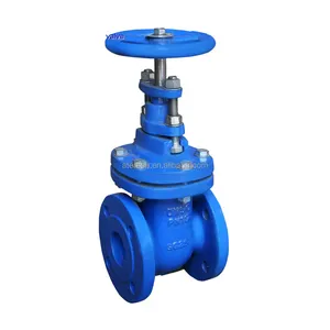 DIN 3352 F4 Ductile Iron Hard Seal Metal Seated Non Rising Stem Flange Gate Valve