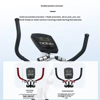 Appareil de fitness commercial, cross-trainer, elliptique, machine de rééducation intérieure, stepper domestique, résistance magnétique, capacité de 160 kg