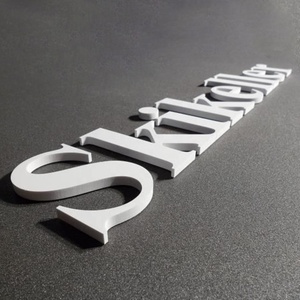 Letrero Acrílico CARREY, Letrero Comercial de Plástico, Logotipo para Exteriores, Letras Grandes con Corte Láser, Letras del <span class=keywords><strong>Alfabeto</strong></span> - Product Image 1