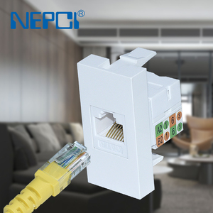 U L chứng nhận Keystone Jack cat6A <span class=keywords><strong>Cat6</strong></span> cat5e RJ45 Mạng 8P8C RJ11 mạng thông tin liên lạc kết nối <span class=keywords><strong>Coupler</strong></span> XJY-NE-188 - Product Image 4