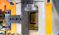 Machine de découpe et de poinçonnage hydraulique compacte DP-Q35Y pour tôles d'acier de 16 mm à 40 mm d'épaisseur, fabrication de tôles métalliques, petite atelier