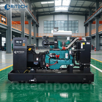 Groupe électrogène diesel Ritech à prix d'usine 200kVA 250kVA 100kVA 150kVA 300kVA 100kW 30kVA 20kVA avec ATS pour alimentation de secours