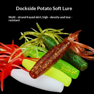Esca artificiale a forma di patata da 9g 10cm, ad alta densità, salata, affondante, per la pesca in fosse nere - Product Image 5