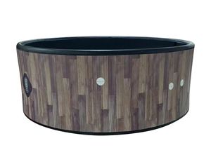 Vente flash : Bain à remous portable rond <span class=keywords><strong>en</strong></span> PVC, baignoire <span class=keywords><strong>gonflable</strong></span> à jet de bulles <span class=keywords><strong>pour</strong></span> piscine, accessoire de baignoire à glace - Product Image 2