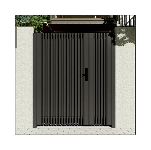 Tự động trượt mở cửa nhôm cho sân biệt thự và vườn lối vào hàng rào an ninh với khung kim loại bền - Product Image 2