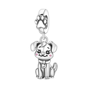 <b>Cute</b> cartoon animal pendant, made of white brass, suitable for DIY <b>bracelet</b> making, suitable for both men and women - Product Image 3