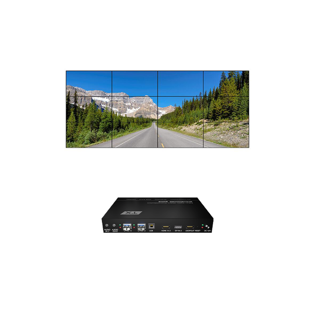 Mviewtech Ultra HD 4K Seamless Multiviewer MAVT1000-4K60-TX/RX Led Video Processor for Stage