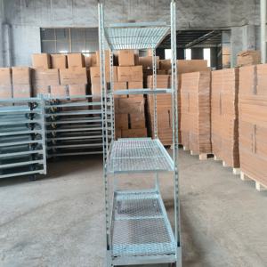 รถเข็นดอกไม้แบบพกพารถเข็นสำหรับสถานรับเลี้ยงเด็กทำจากกัลวาไนซ์พร้อมเบรค - Product Image 5