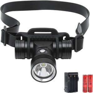 B14 <b>Rechargeable</b> Diving Headlamp Flashlight IP68 Waterproof 200M Beam Range Super Bright 1000 Lumens Camping High-Low-SOS Modes - Product Image 1