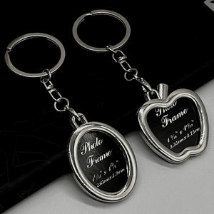 Factory Wholesale <b>Customized</b> Logo Multi-Shape Metal <b>Keychains</b> Personalized Promotional Blank <b>Keychains</b> - Product Image 1