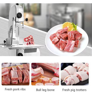 Viande de boeuf poisson poulet équipement de boucherie traitement de la viande préparation des aliments coupe de viande coupe d'os multi-lames scie Machine - Product Image 6
