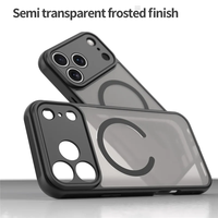 Funda de Teléfono de Lujo con Diseño Personalizado, Certificada, de TPU+PC, Magnética, Resistente a Golpes y Agua, con Carga Inalámbrica para iPhone 17 Pro Max
