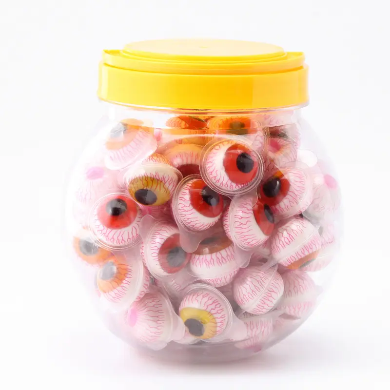 어린이 간식 장난감 사탕 과일 맛 축구 공 사탕 눈알 사탕 구미