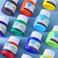 Pintura Acrílica Fluida y Resultado Semipermanente, Ideal para Todos los Soportes, Incluyendo Ropa