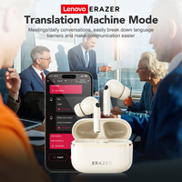 Erazer Xt89pro True Wireless pour Bluetooth Earbuds 5.4 Business Sports Earphone AI Translation Waterproof Function