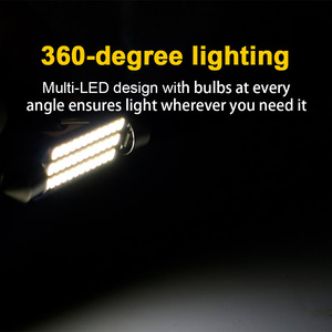 Lumière de toit LED pour voiture, double pointe, 3014, 31/36/39/42mm, C5W, lampe de lecture, éclairage intérieur adaptable. - Product Image 4