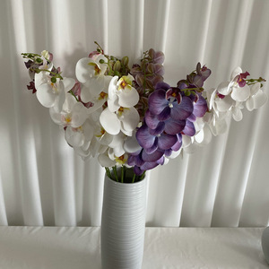 Orquídea Artificial <span class=keywords><strong>de</strong></span> tacto Real, flor para decoración <span class=keywords><strong>de</strong></span> hogar y boda, novedad <span class=keywords><strong>de</strong></span> <span class=keywords><strong>2022</strong></span> - Product Image 5