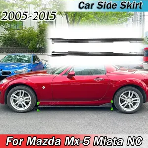 สเกิร์ตข้างรถยนต์สำหรับ Mx-5 Miata NC 2005-2015 สปอยเลอร์ขนาดเล็กคุณภาพสูง อุปกรณ์ตกแต่งภายนอกสำหรับการปรับแต่ง - Product Image 1