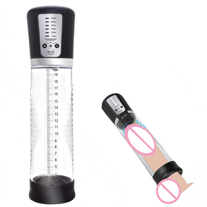 Männliche Penispumpe USB-Aufladbar Elektrische Penisvergrößerung Automatisierte Luftvakuumpumpe Masturbator Sexspielzeug für Männer - Product Image 1