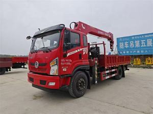 8 טון סופר-מעל משאית רכוב מכונות בניית מנוף נייד משאית רכוב - Product Image 3