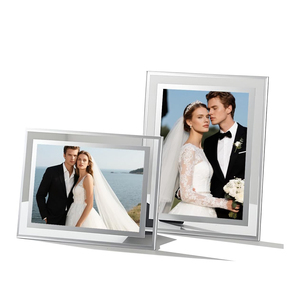 Marco de Fotos de Cristal de 5 Pulgadas, Soporte de Exhibición de Fotos de Boda de 5 Pulgadas, Marco de Fotos para Bebés de Estudio Fotográfico Infantil, Venta al por Mayor - Product Image 1