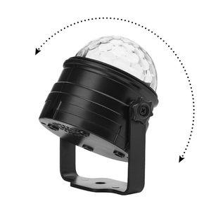 Lumière de boule magique en cristal colorée RGB à télécommande USB 5V pour les fêtes, la scène, la maison - Product Image 4