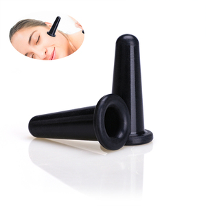 Juego de 2 Copas de Masaje de Silicona Anticelulitis, Terapia de Ventosas, Cuidado Personal, Masaje Facial - Product Image 1