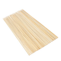 Brochettes en bambou jetables écologiques de haute qualité 3,5 mm * 30 cm