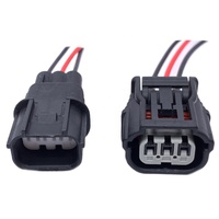 Connecteur étanche 3 broches pour faisceau de câbles de bobine d'allumage et petite lampe, référence 6188-4775 6189-7037