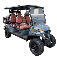 Robetaa chariot de golf à cadre en aluminium 6 personnes pièces et accessoires de chariot de golf tout-terrain Buggy accepter personnaliser