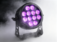 Projecteur LED Par 6-en-1 RGBWAUV 12x18W étanche, rechargeable sur batterie, pour scène et activités extérieures – Meilleures ventes