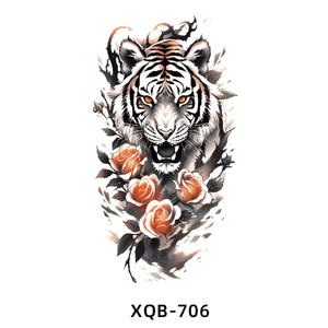 20245 nuevas pegatinas de <span class=keywords><strong>brazo</strong></span> de flores al por mayor tatuajes semipermanentes impermeables para medio <span class=keywords><strong>brazo</strong></span> - Product Image 4