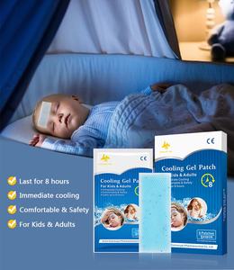 Paquetes fríos para niños, parches de Gel de mentol Natural para bebés, reducción de temperatura de fiebre, almohadilla de hielo fresco, alivio de comodidad de yeso - Product Image 4