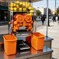 Presse-agrumes commercial à froid, extracteur automatique de jus d'orange, machine à jus commerciale pour supermarché