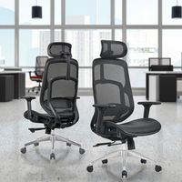 Chaise de bureau ergonomique pour personnel, chaise en maille sédentaire, rotative et élévatrice, chaise d'ordinateur d'apprentissage confortable et respirante