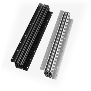 Rail coulissant à fermeture douce en acier robuste avec roulement à billes pour <span class=keywords><strong>escalier</strong></span>, tiroir de rangement, salon, meuble de camping-car, quincaillerie de construction - Product Image 2