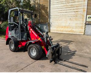 Chine manuel CE Weidemann-as 2ton agricole articulé prix <span class=keywords><strong>pelle</strong></span> <span class=keywords><strong>micro</strong></span> seau petit mini chargeur sur pneus avant à vendre - Product Image 6