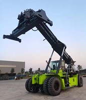 Nouveau Reach Stacker Diesel ZRS4531 de 45 tonnes avec 5 niveaux de stockage, hauteur de levage de 15 m, dispositif de levage HDJ450 à vendre