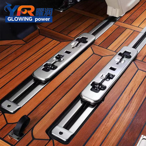 Protection de rail de siège arrière en acier inoxydable pour Alphard Vellfire série 40 (2026) – Bande de modification intérieure - Product Image 4
