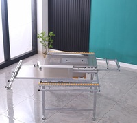 TT280 Horizontal 220V Multifonctionnel Scie à Panneaux Banc Table Scie À Onglets Coupe Du Bois Table Coulissante Conseil Menuiserie Machine