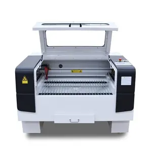 Legno/Acrilico/Pelle/Panno incisore laser di piccole macchine per fare soldi co2 tubo del laser 100w