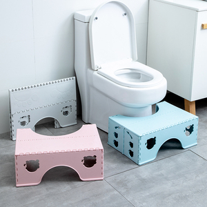 Plastic folding toilet potty chair child baby toilet heighten safe high stool