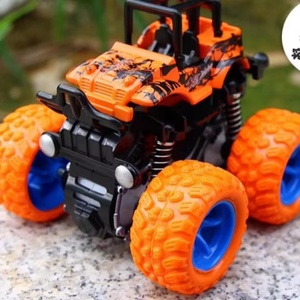 Inertial Four-wheel Drive Plastic 1:5 Scale Friction Toy <b>Car</b> Interactive Monster Truck Educational Kids Toy - Product Image 1